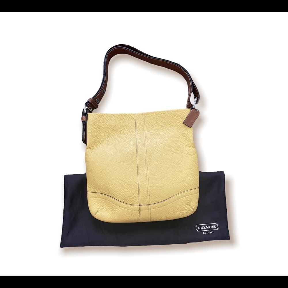 Coach Leather Shoulder Bag
